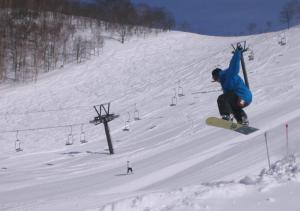 Hotel Meribel Tsugaike v zimě