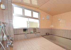 Koupelna v ubytování Hotel Meribel Tsugaike
