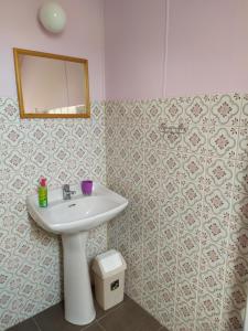 Koupelna v ubytování Apartmany Bobule