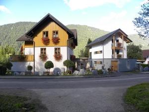 Widok na góry z tego pensjonatu