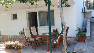 Balkón nebo terasa v ubytování Apartments Zovko