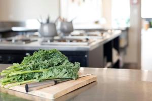 Cuisine ou kitchenette dans l'établissement Bridge Backpackers