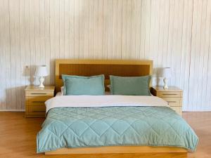 Voodi või voodid majutusasutuse Kriva Resort toas