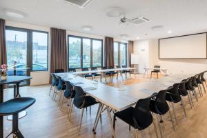 Área de negócios e/ou sala de conferências em Hotel Cult Frankfurt City