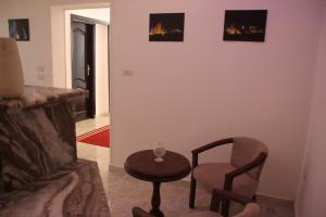 Setusvæði á Farida Pyramids Boutique Hotel