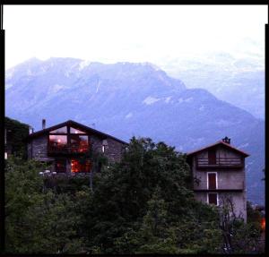 Nespecifikovaný výhled na hory nebo výhled na hory při pohledu z bed and breakfast