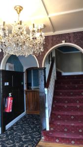 The lobby or reception area at Gable End Hotel 