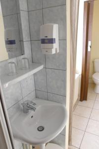 Koupelna v ubytování Hotel Gai Relais