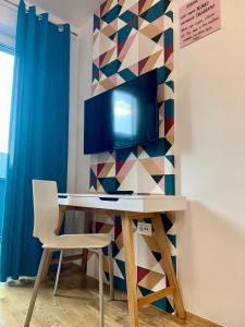 TV a/nebo společenská místnost v ubytování Lux Optim Bled