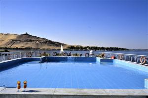 The swimming pool at or near Iberotel Crown Empress Nile Cruise - Every Monday from Luxor for 07 & 04 Nights - Every Friday From Aswan for 03 Nights