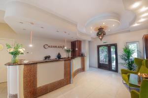 Lobby alebo recepcia v ubytovaní Casablanca Panzió