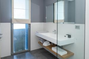 Koupelna v ubytování Buzë Boutique Hotel