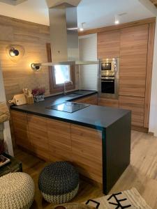Kuchyň nebo kuchyňský kout v ubytování Xalet Les Avellanes - hut 7335