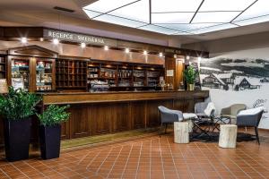 Lounge oder Bar in der Unterkunft Hotel Zátiší