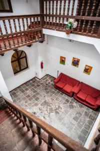 Istumisnurk majutusasutuses Hotel Cusco Plaza Saphi