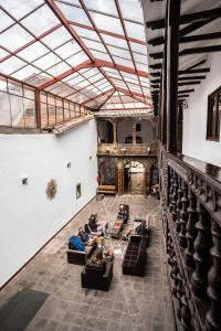 Istumisnurk majutusasutuses Hotel Cusco Plaza Saphi