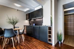 Kuchnia lub aneks kuchenny w obiekcie Apartamenty na Starówce / Old Town apartments