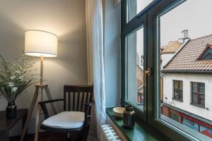 Część wypoczynkowa w obiekcie Apartamenty na Starówce / Old Town apartments