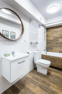 Łazienka w obiekcie Apartamenty na Starówce / Old Town apartments