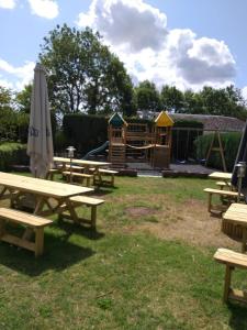 Ein Garten an der Unterkunft Bed en Breakfast le freyr