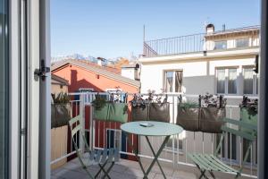 Ein Balkon oder eine Terrasse in der Unterkunft Mancidue