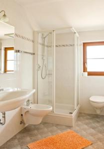 Koupelna v ubytování Residence Hauserhof