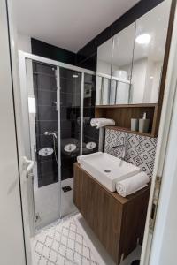 Kristall Apartments 2 Panorama tesisinde bir banyo