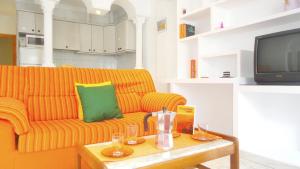 Posezení v ubytování ConilPlus Apartment BODEGA
