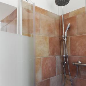 Koupelna v ubytování Gîte43