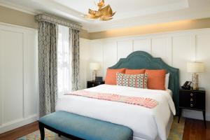Ein Bett oder Betten in einem Zimmer der Unterkunft Hotel Atwater