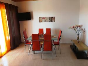 TV a/nebo společenská místnost v ubytování Eva Apartments