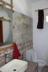 Koupelna v ubytování LeBovallon B&B