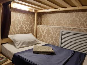 Un pat sau paturi într-o cameră la Butlerov Hostel