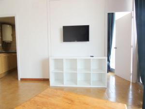 TV a/nebo společenská místnost v ubytování Bora 5-C