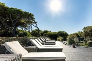 Zahrada ubytování Roccamare Resort - Ville e Appartamenti