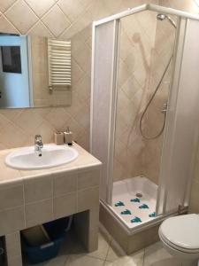 Kúpeľňa v ubytovaní Apartament Eugenia