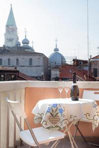 Balkón alebo terasa v ubytovaní Venice Luxury Terrace View of San Marco