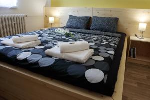 Letto o letti in una camera di Lipno Wave accommodations