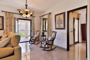 A seating area at Villa Vidal