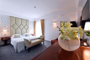 Ліжко або ліжка в номері Hotel Ziya