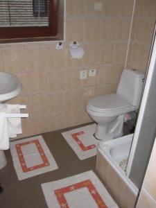 Vonios kambarys apgyvendinimo įstaigoje Penzión u Peťa