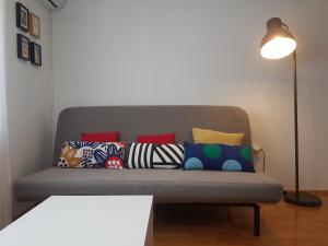 Postel nebo postele na pokoji v ubytování Chic apartment