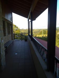A balcony or terrace at Casa Los Abetos