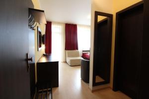 Posteľ alebo postele v izbe v ubytovaní Apartmán Eden