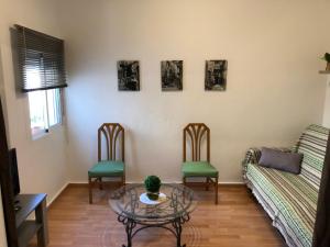 Χώρος καθιστικού στο Casa Sara
