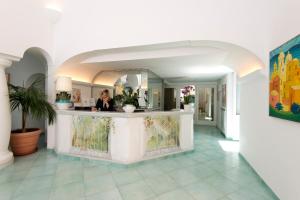 Vstupní hala nebo recepce v ubytování Hotel Floridiana Terme