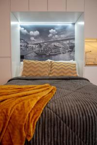 Krevet ili kreveti u jedinici u okviru objekta lita’s House Oporto Bainharia