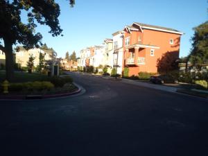 a street with houses on the side of the road at Room in Campbell with Own Bthrm in Campbell