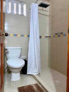 Koupelna v ubytování Pedregal Home + 20 fotografií