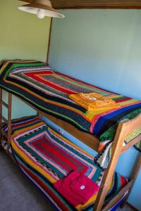 Een bed of bedden in een kamer bij El Antigal